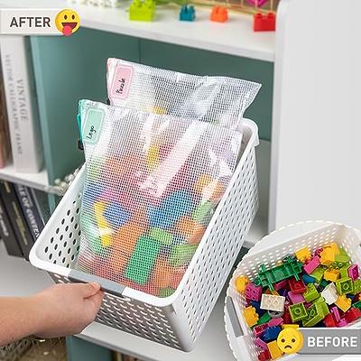 10 Pack Zipper Pouches A3 For Board Games & Puzzles - Plastic Mesh Zipper  Pouches Document Bag - Mesh Storage Bags With Zipper - Waterproof Mesh  Zipper Pouch For School Office Supplies
