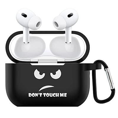  Case for Airpods Pro, Filoto Cute Cartoon Bag Apple Airpod Pro  Cover Women Girls, Silicone Stylish Funny Air Pod Wireless Charging  Accessories (Black) : Electronics