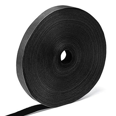 Self Adhesive Hook and Loop Tape Roll 2 Inch White Strong Adhesive  Interlocking Tape for Picture and Tools Hanging Pedal Board Fastening 5 Yard