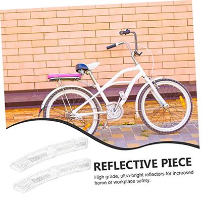 Reflective Stickers for Bikes 85pc (red)-Waterproof, High Visibility Bike Stickers for Flat Surfaces-Nighttime Safety Reflective Stickers for Helmet