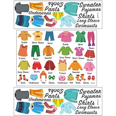 Dresser Labels Clothes Labels Kids Room Organization Dresser Decals Clothing  Labels Drawer Labels Labels Decals Kids 