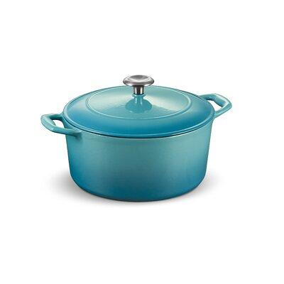 La Cuisine 5-Piece Enameled Cast Iron Cookware Set, Round Casserole 