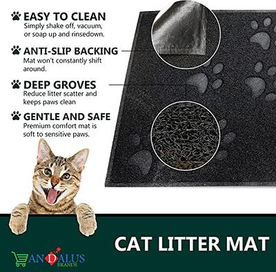 The Original Gorilla Grip 100% Waterproof Cat Litter Box Trapping