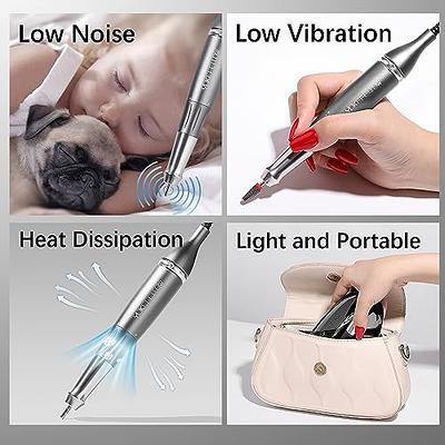  YOKE FELLOW Acrylic Nail Drill, 35000RPM Portable USB Manicure  Pen Sander Polisher Efile Nail Drills for Acrylic Nails Green : Beauty &  Personal Care