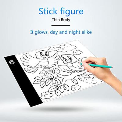 A4 USB Powered LED Light Box Drawing Tracing Light Pad Dimmable Copy Board  