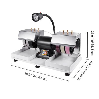 BENTISM Gem Faceting Machine, 180W Jewelry Lapidary Cutting