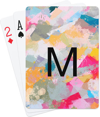 Letter Playing Cards