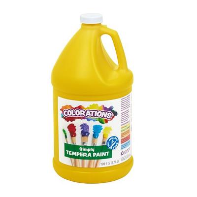 Colorations Simply Washable Tempera Paint, Gallon - White