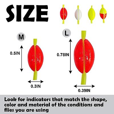 Fly Strike Indicator Teardrop Yellow Red Color Fly Fishing Strike Indicator  