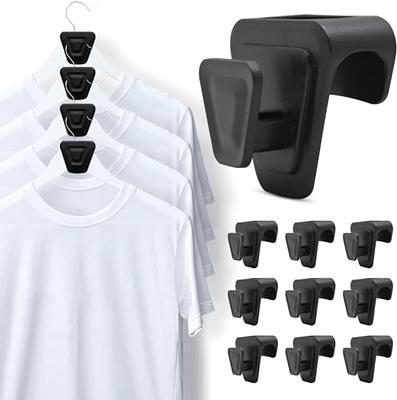 White Plastic Heavy-Duty Shirt Hangers (18-Pack)