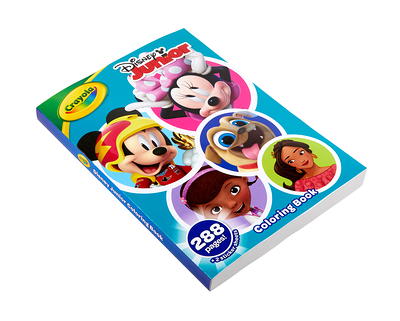 Disney Princess Coloring Book with Stickers, 288 pages