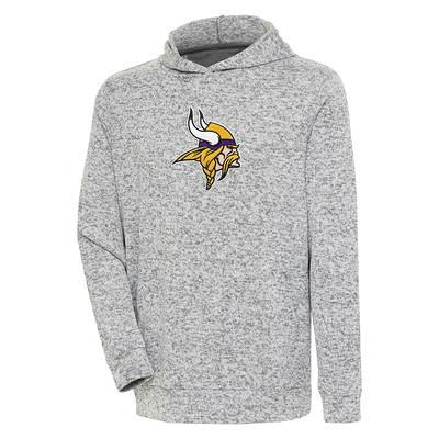 Men's Dallas Cowboys Antigua Charcoal Absolute Chenille Pullover Hoodie