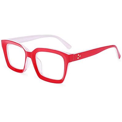  Hycredi Classic Square Eyewear Non-prescription Clear