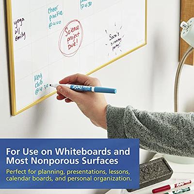 Buecs Black Dry Erase Markers, Low-Odor, 108 Count, Chisel tip, Perfect for  Writing on Whiteboards, Dry-Erase Boards, Glass, School Office Supplies