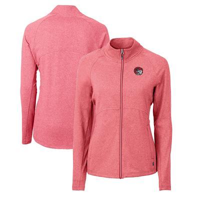 New York Yankees Cutter & Buck Women's Evoke Eco Softshell Recycled  Full-Zip Jacket - Red