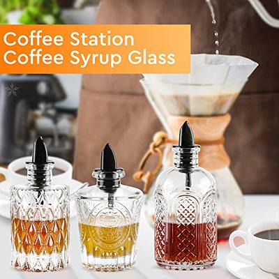 SAVVY & SORTED Coffee Syrup Dispensers & Sweetener Jars