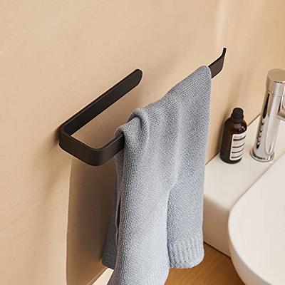 Joom Self-Adhesive Paper Towel Holder Under Cabinet Towel Holder/Hand Towel  Bar-Self-Adhesive Hanging on The Wall,Toilet Tissue Roll Paper Holder, No  Drilling, Black (13 Inch) - Yahoo Shopping