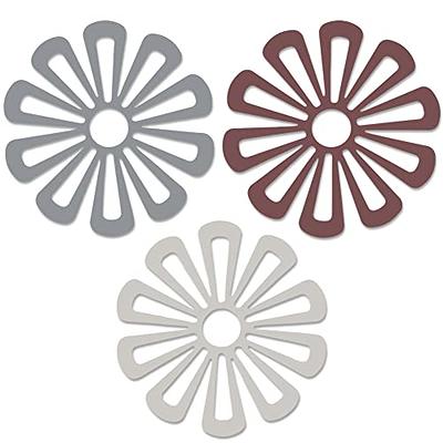 Silicone Trivets for Hot Pots and Pans - Pot Holders for Kitchen Heat  Resistant Clearance, Kitchen Hot Pads for Countertops, Heat Mats for  Kitchen