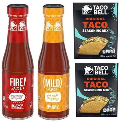 Taco Bell Fire Sauce Challenge Accepted a Kick of Spicy Hot Sauce