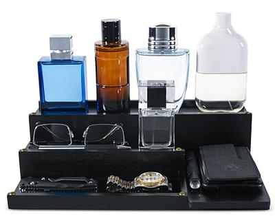 Organizer for Men, Perfume Holder, Acrylic Perfume Display Stand, Perfume  Organizers and Storage, Wooden Perfume Organizer, Fragrance Organizer for