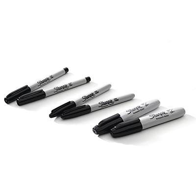  SHARPIE 37161PP Permanent Markers, Ultra Fine Point, Black, 2  Count : Office Products