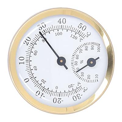 Car Mini Precise Analog Thermometer Hygrometer Humidity Temperature Gauge  Tool