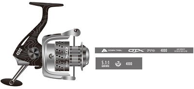 Ozark Trail Outdoor Equipment Otx Pro Baitcast Reel 7+1 Ball Bearings  Silver NEW