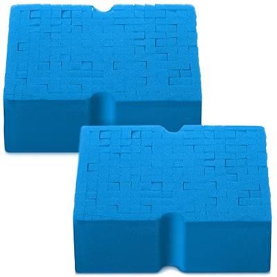 2 Pcs Big Red Sponge Large Cross Cut Durable Soft Grid Sponge Rinseless  Absorbent Easy Grip Non Scratch Car Wash Sponge for Auto Multi Use Cleaning  Washing Surfaces (Blue) - Yahoo Shopping