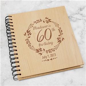 Engraved Silver Wedding Photo Album - Love Ever After
