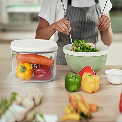Airtight Rice Dispenser Bin Sealed Dry Cereal Grain Bucket With Measuring  Cup Moisture Proof Kitchen Food