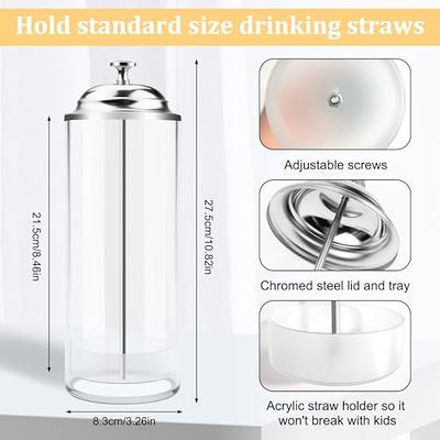 Acrylic Straw Holder