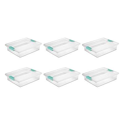  BTSKY Clear Phone Case Organizer Stackable Storage Box with Lid  for Cell Phone Cases Multifunctional Phone Case Storage Holder for Desk  Accessories Plastic Storage Box for Table, Cupboard, Cabinet : Office