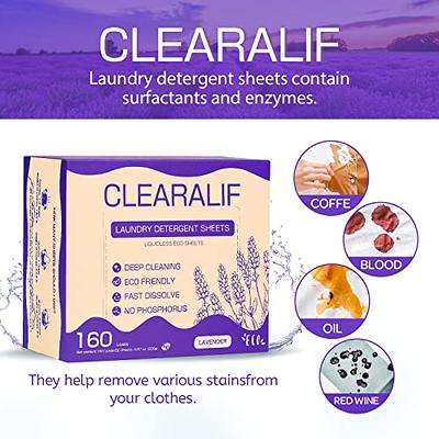 Pack of 3 Eco-friendly Laundry Detergent Sheets