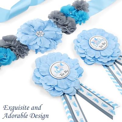 Baby Shower Corsage Badge With Ribbon Bow Mommy to Be 
