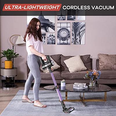 Inse 6-in-1 Cordless Vacuum Cleaner with 250W Brushless Motor 23Kpa Stick Vacuum