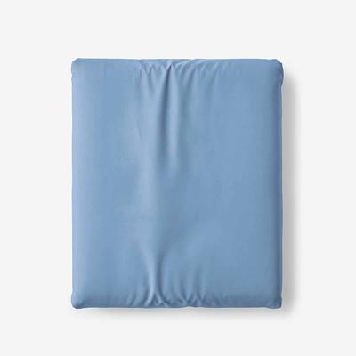 The Company Store Pearl Gray Solid 400-Thread Count Supima Cotton Percale California King Deep Pocket Fitted Sheet