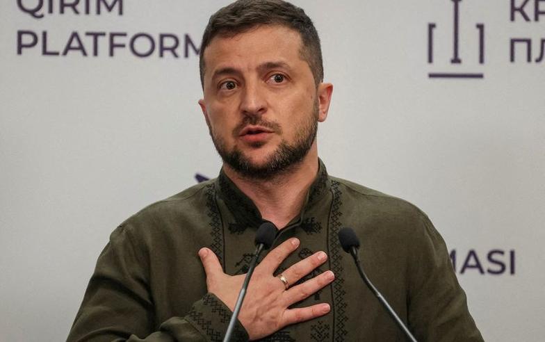 Zelenskiy says Russia targeted gas facilities that secure EU supply