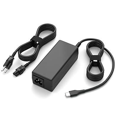 65W Chargeur PC Portable Universel pour ASUS Vivobook Zenbook Acer Aspire  HP Stream Chromebook Lenovo Ideapad Yoga Dell Inspiron XPS Toshiba Sony  Samsung Fujitsu Packardbell Chargeur + 13 Fiches