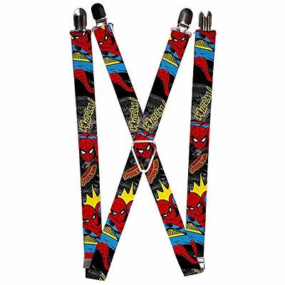 Buckle-Down mens Buckle-down - Spider-man Suspenders, Multicolor, 3.5 x 2.5  US - Yahoo Shopping