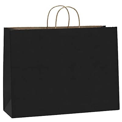 bagmad 100 Pack 5.25x3.25x8 inch Brown Small Paper Bags with