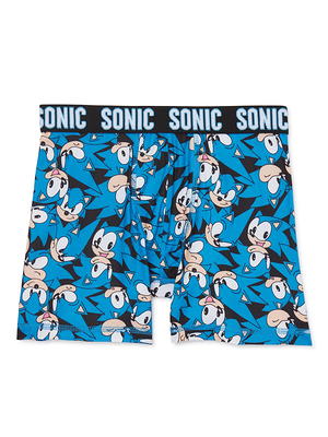 Sonic The Hedgehog 4 pack Boys Boxer Briefs Size 6 brand new.