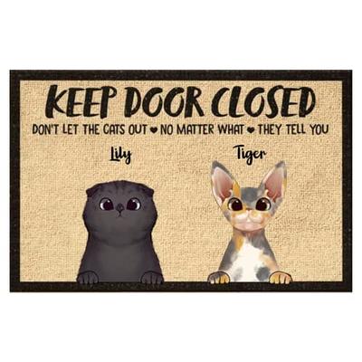 Pawfect House Personalized Door Mat, Funny Welcome Mats Outdoor