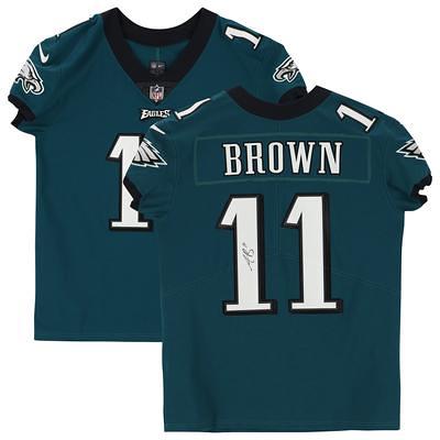 Men's Nike A.J. Brown Midnight Green Philadelphia Eagles Player Game Jersey