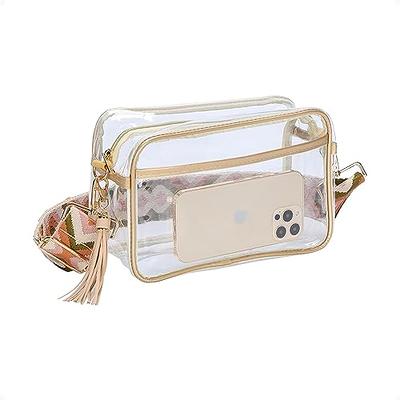  ProCase Clear Purse for Women, Crossbody Handbag Stadium  Approved See Through Shoulder Bag for Concert Game Sport Event : Sports &  Outdoors