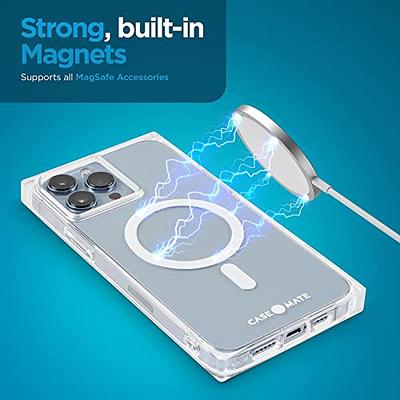Case-Mate Blox MagSafe Compatible Square Case for Apple iPhone 13 - Clear