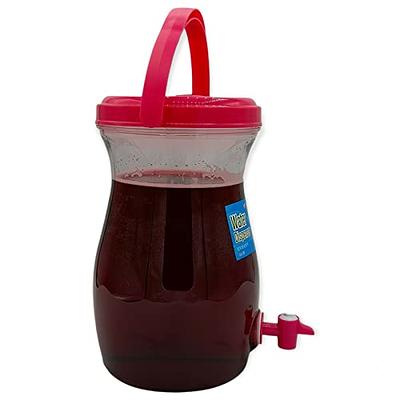 1 Gallon Jug with Lid and Spout - Aguas Frescas Vitrolero Plastic Water  Container - 1 Gallon Drink Dispenser - Large Beverage Dispenser Ideal for  Agua fresca and Juice - Drink Jar Containers, - Yahoo Shopping