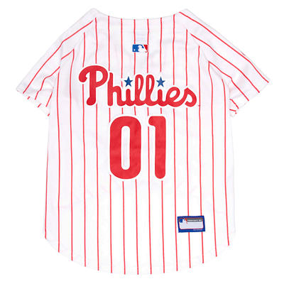 Pets First MLB National League East Jersey for Dogs, Large, Philadelphia  Phillies, Petco