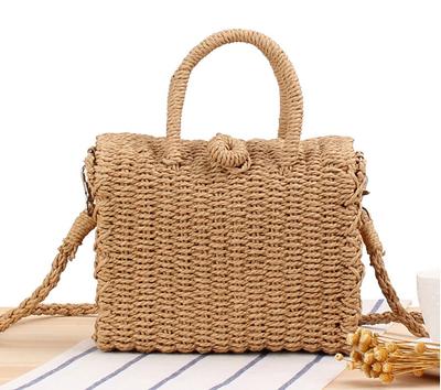 Women Summer Rattan Box Bags Square Straw Crossbody Bag Lady Handmade Woven  Beach Wicker Handbags Purse Beach bag : : Fashion