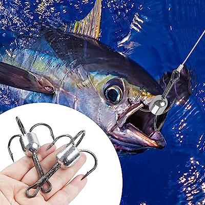 OROOTL Fishing Circle Hooks Saltwater Hook,100pcs High Carbon