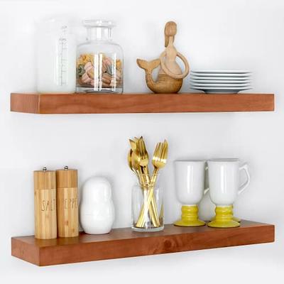 Bathroom Floating Shelf - Oak